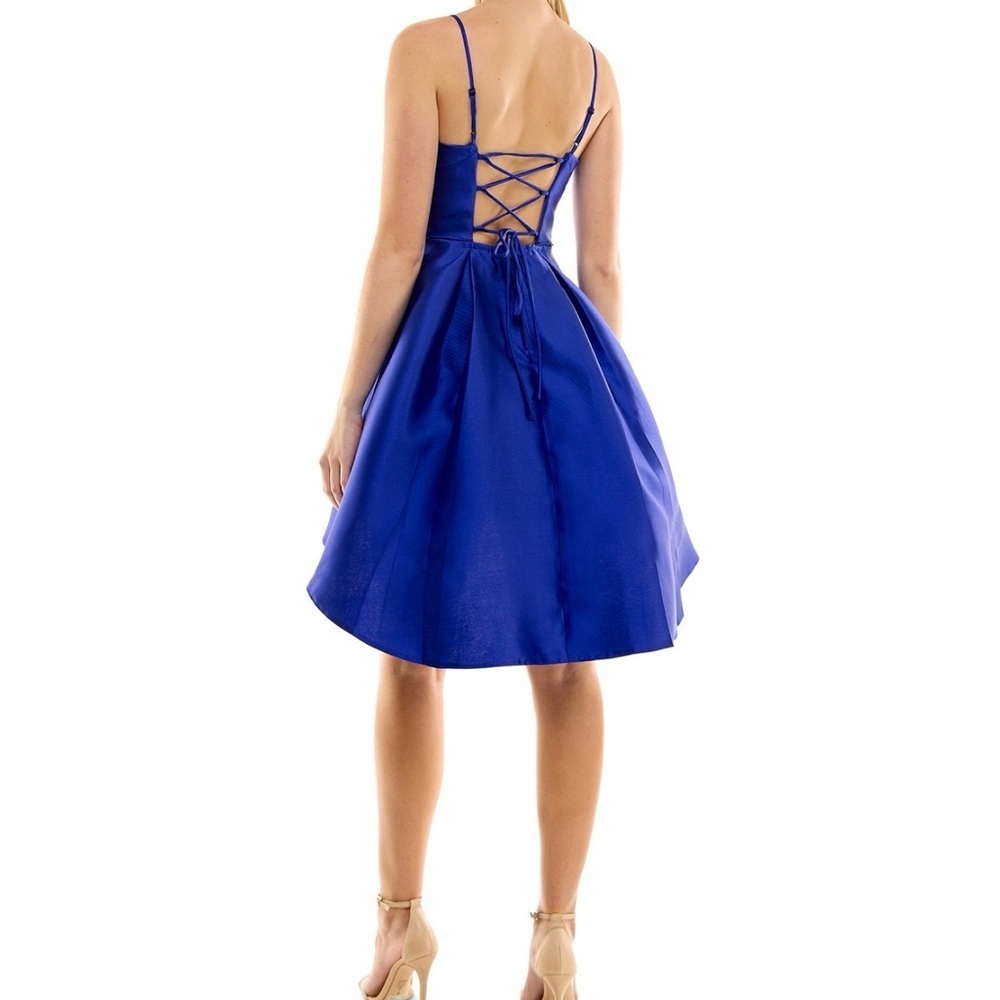 Pear culture Juniors High-low mini dress - Picture 2 of 8